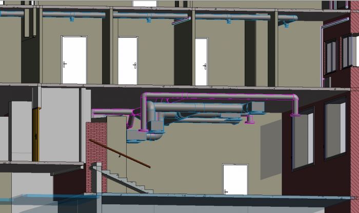 Un projet BIM réalisé au Lycée Raspail, Paris 14