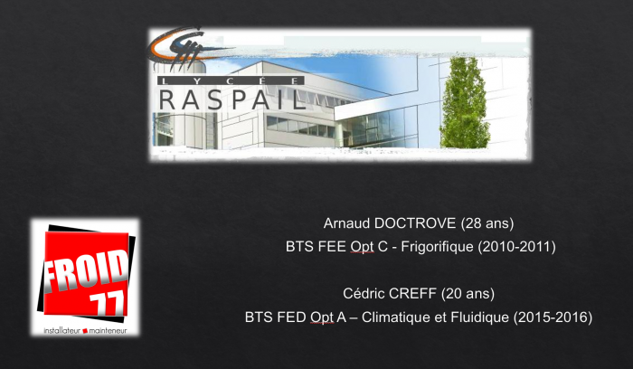 Présentation de Mrs Doctrove et Creff