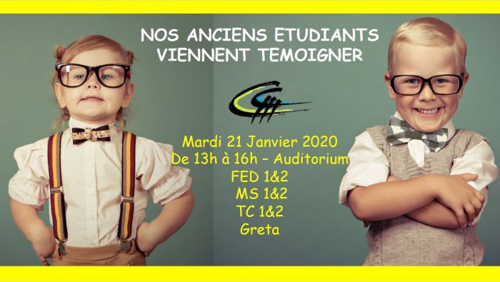 Rencontre avec d'ancien sélèves du Lycée Raspail