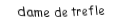 Je suis une carte. Je viens  avant le roi, je suis noir mais pas de pique.